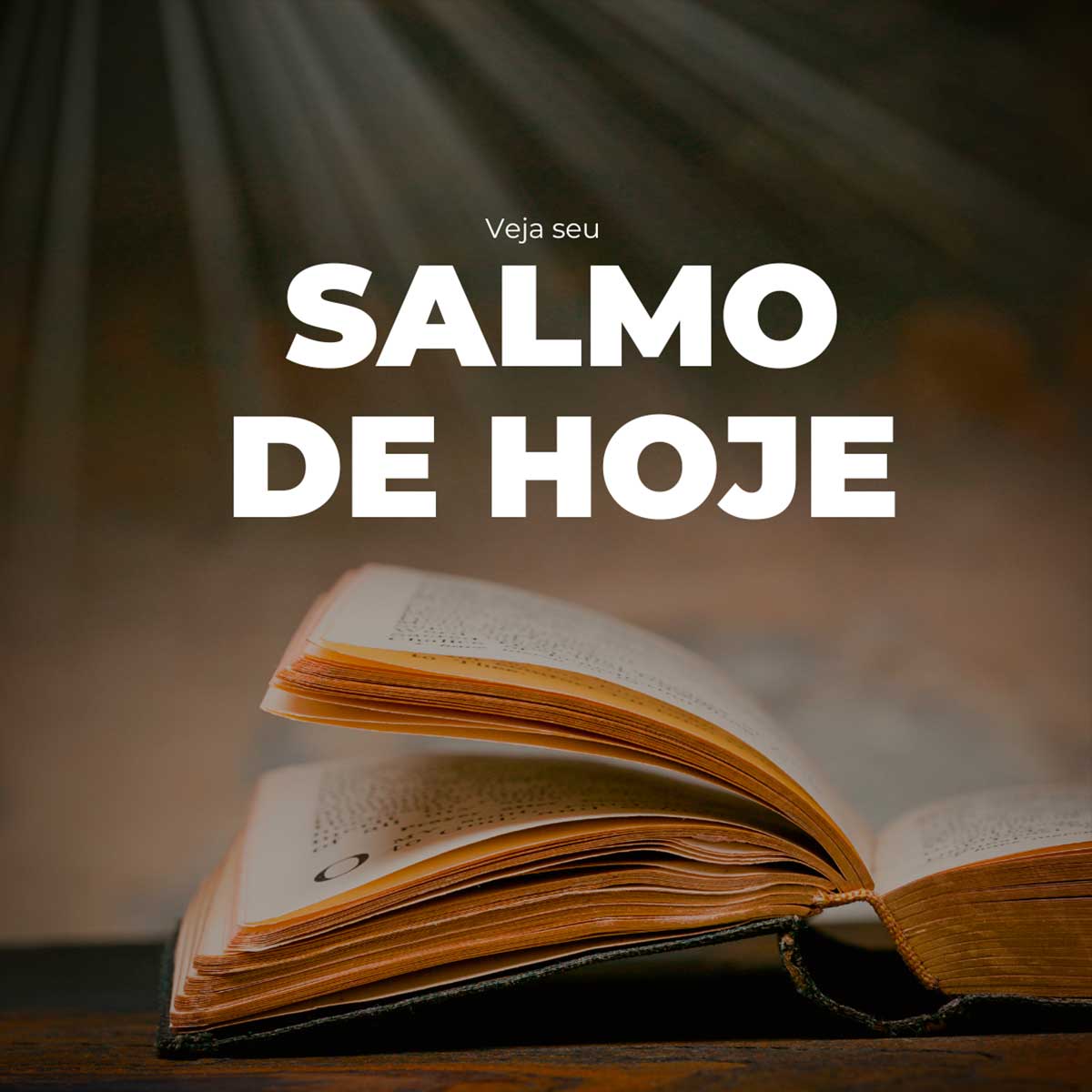 Salmo do dia de hoje