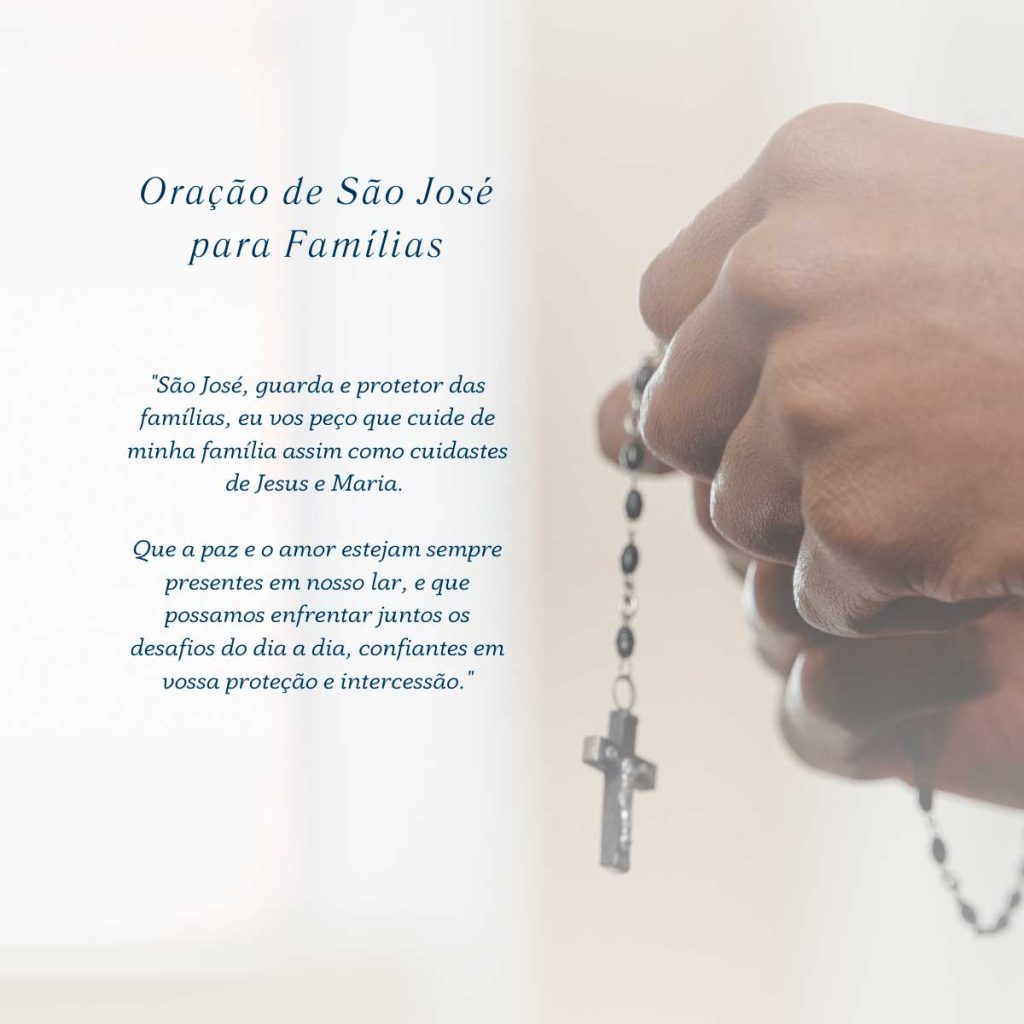 Oracao de Sao Jose para Familias