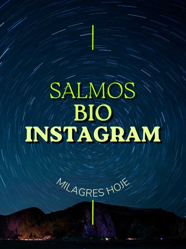 Salmos para Bio do Instagram