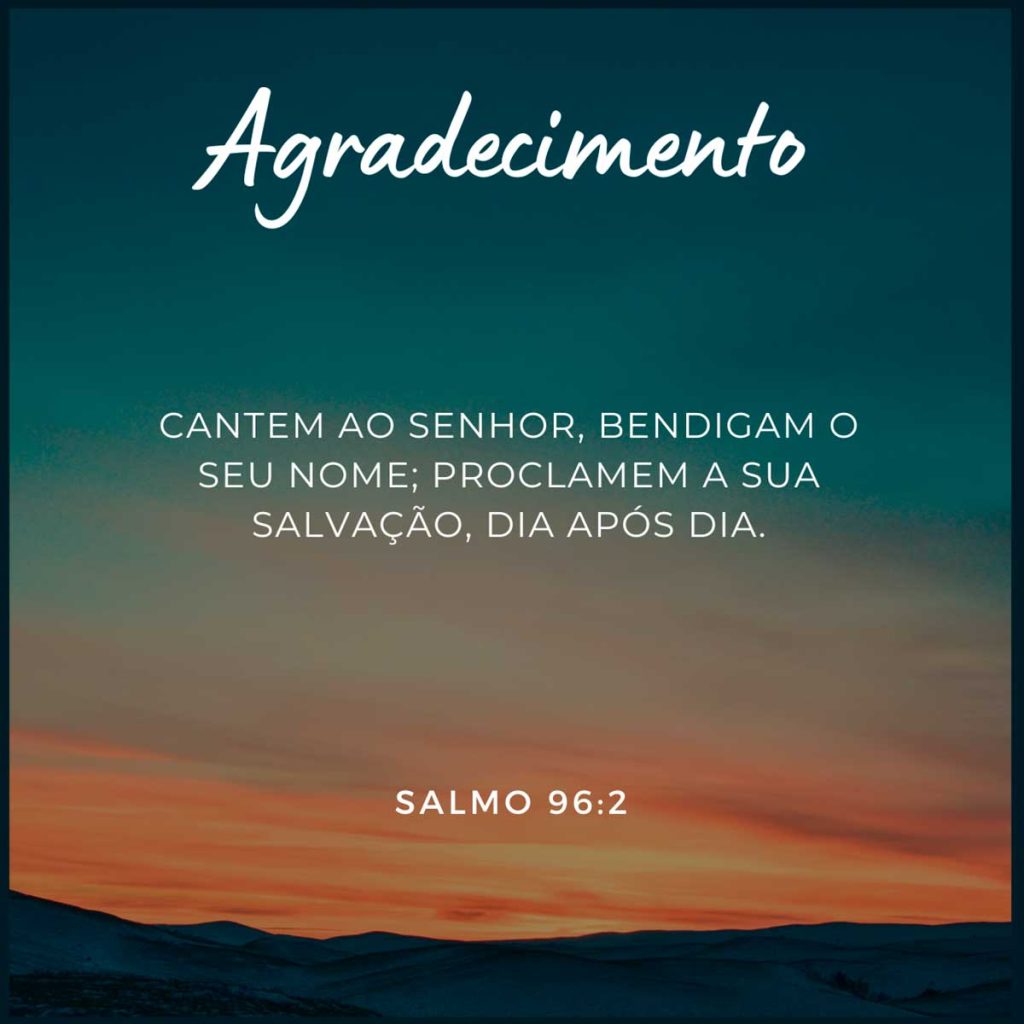 salmos para agradecer