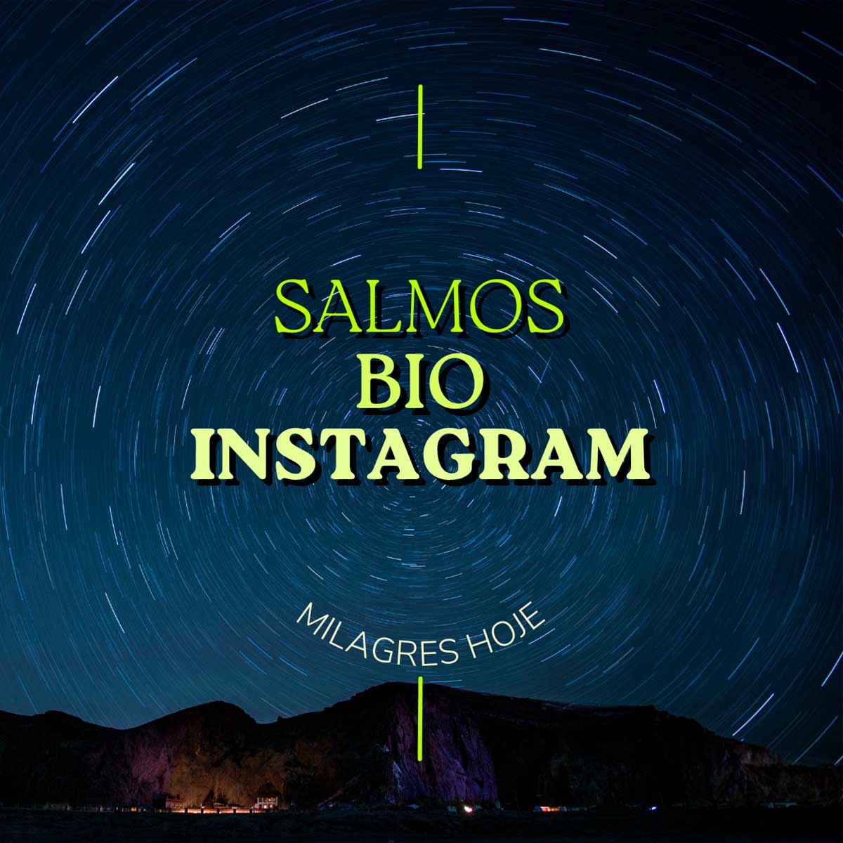 Salmos para Bio do Instagram