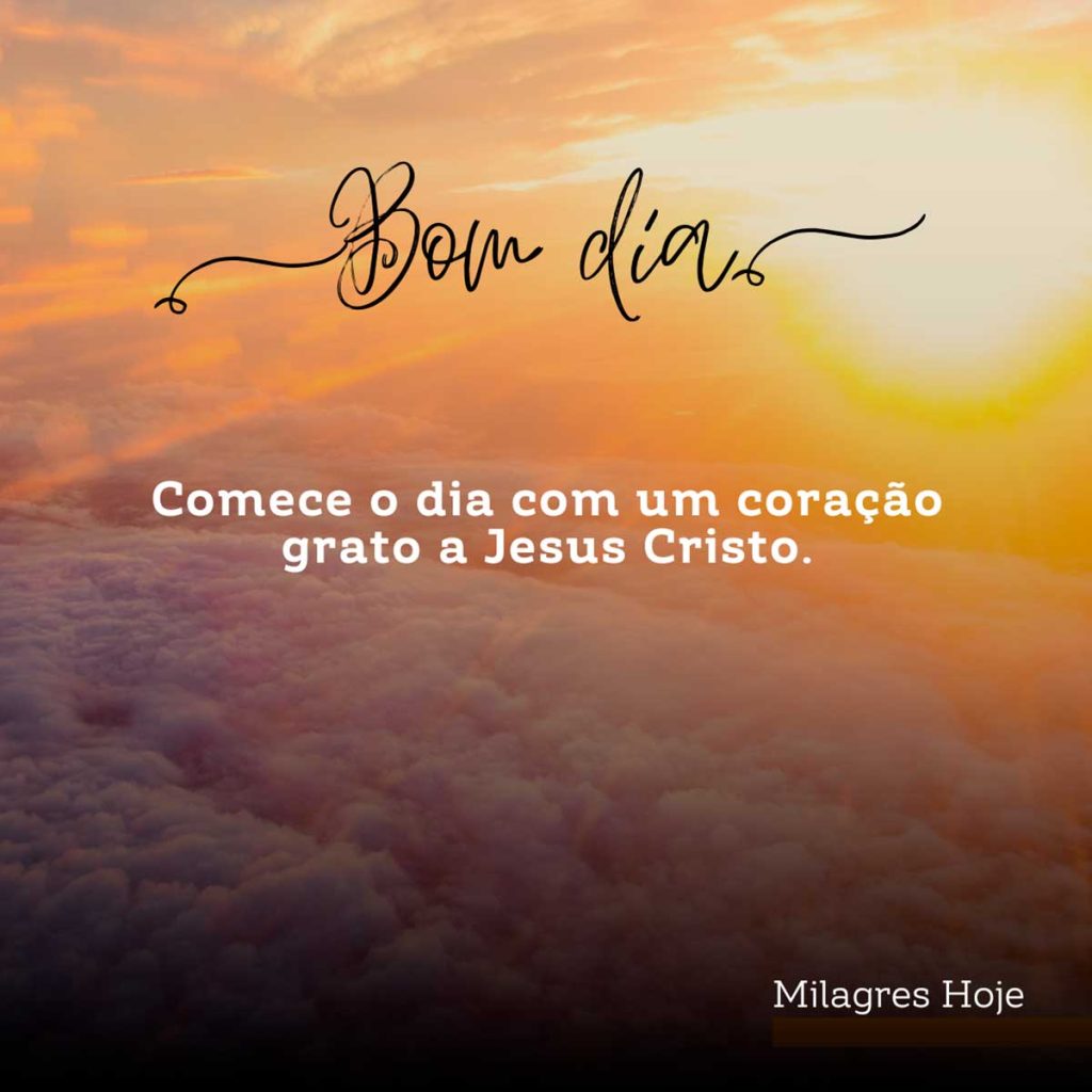 bom dia com fe em jesus