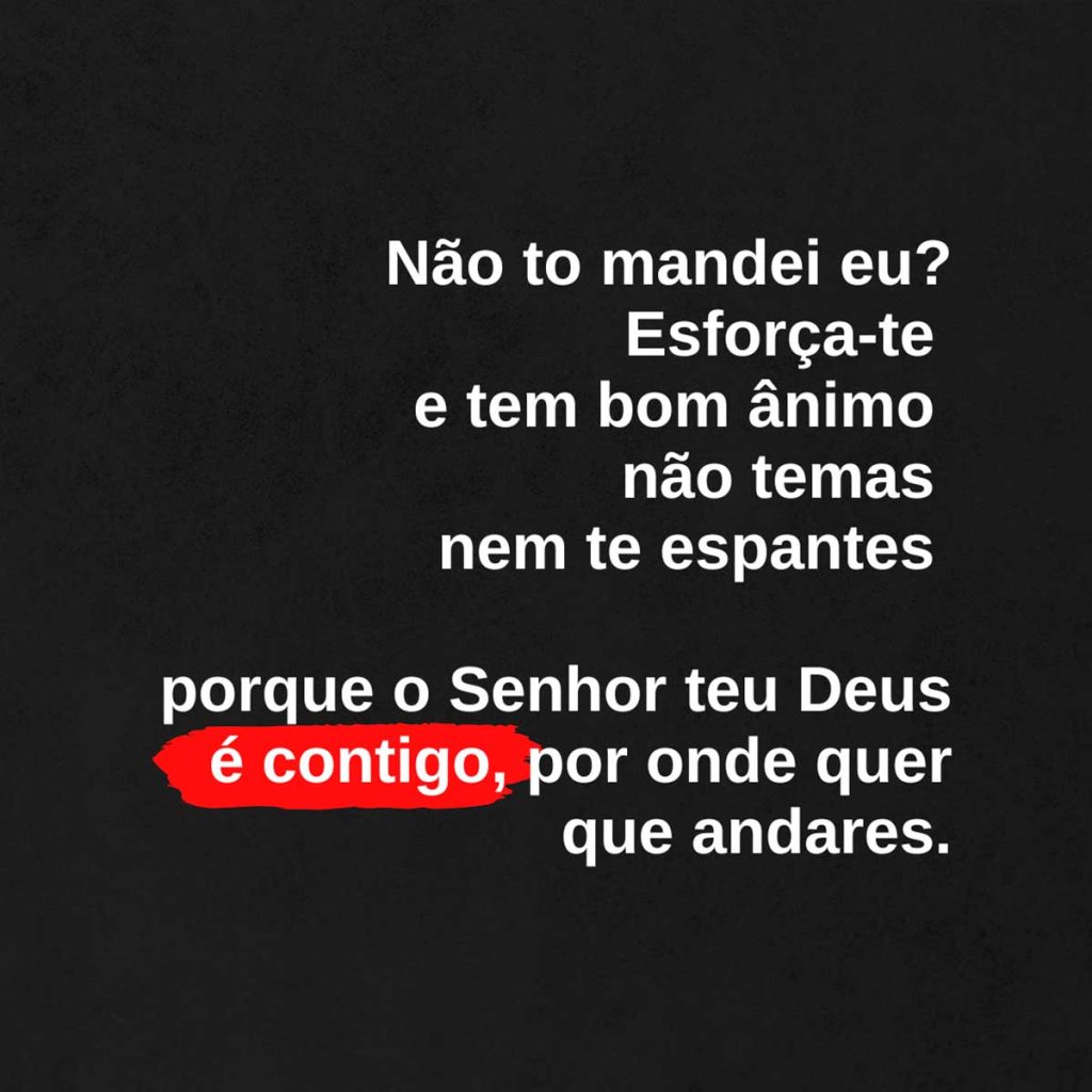 deus e contigo