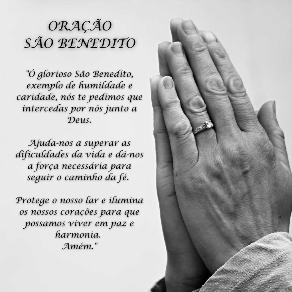 oracao sao benedito