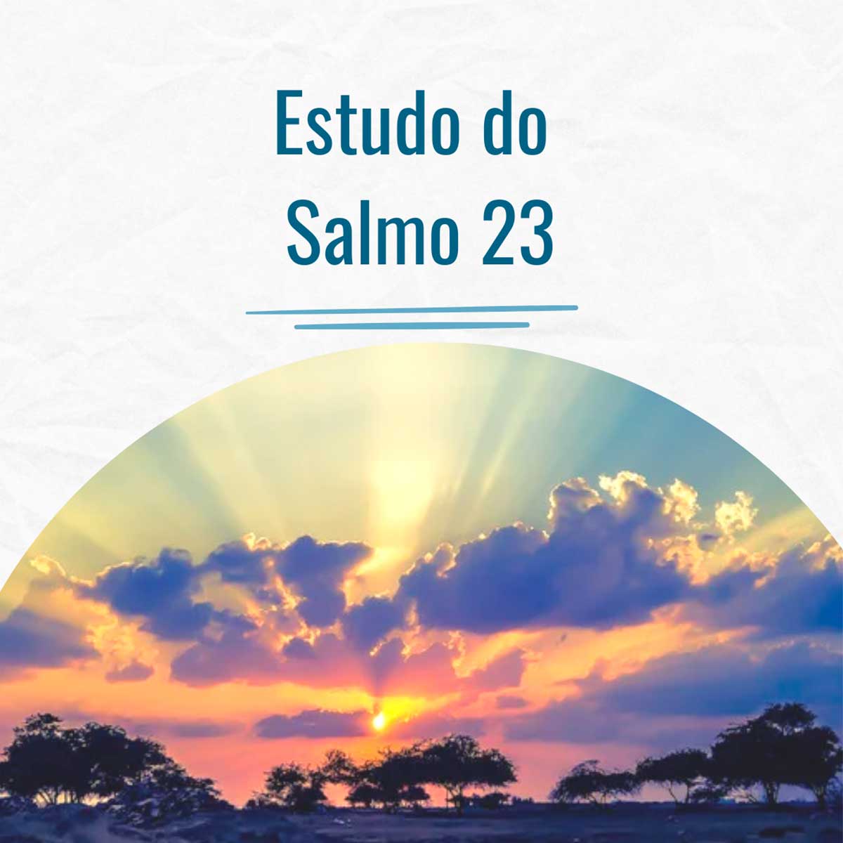 estudo do salmo 23