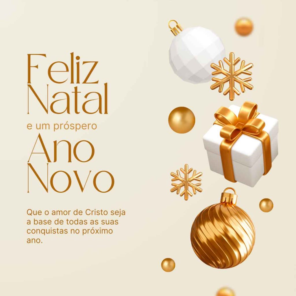 feliz natal e ano novo