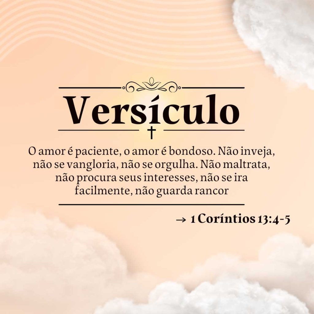 o amor e paciente