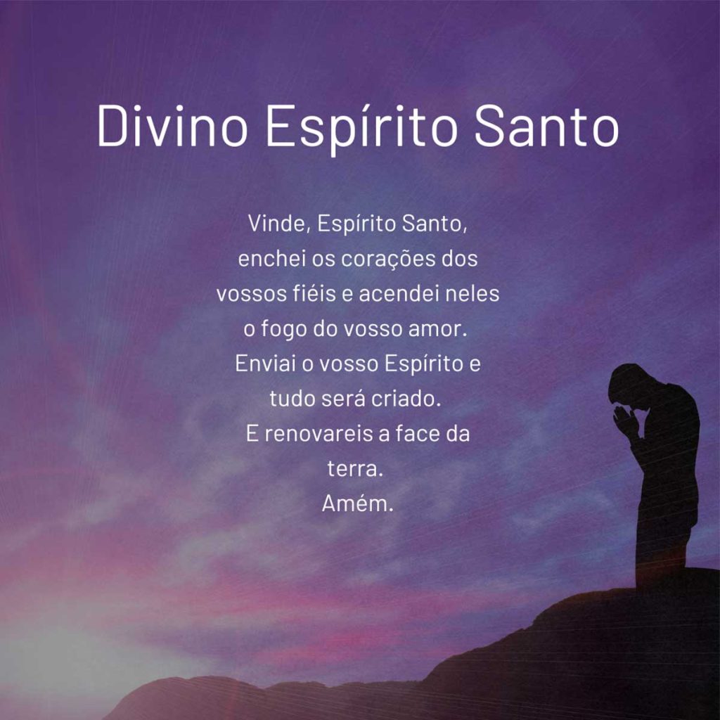 oracao divino espirito santo completa