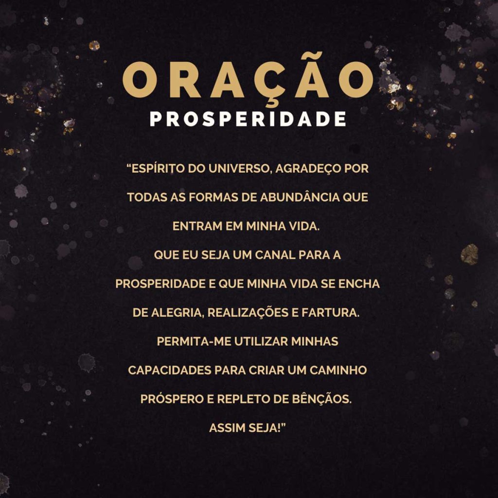 oracao para prosperidade dia a dia