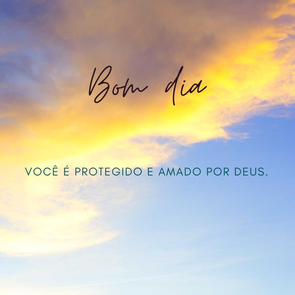 Bom dia protegido por Deus 12