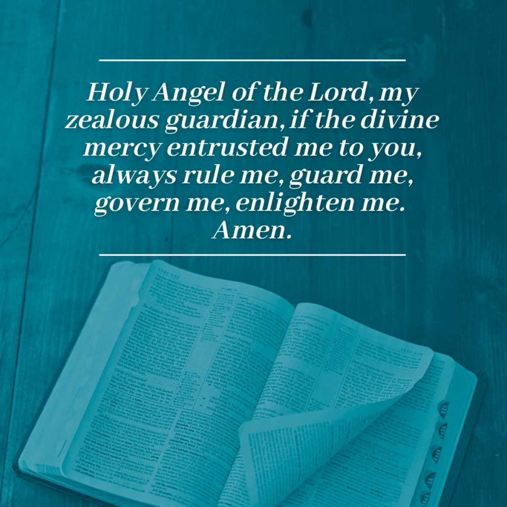 Holy Angel of the Lord – Prayer