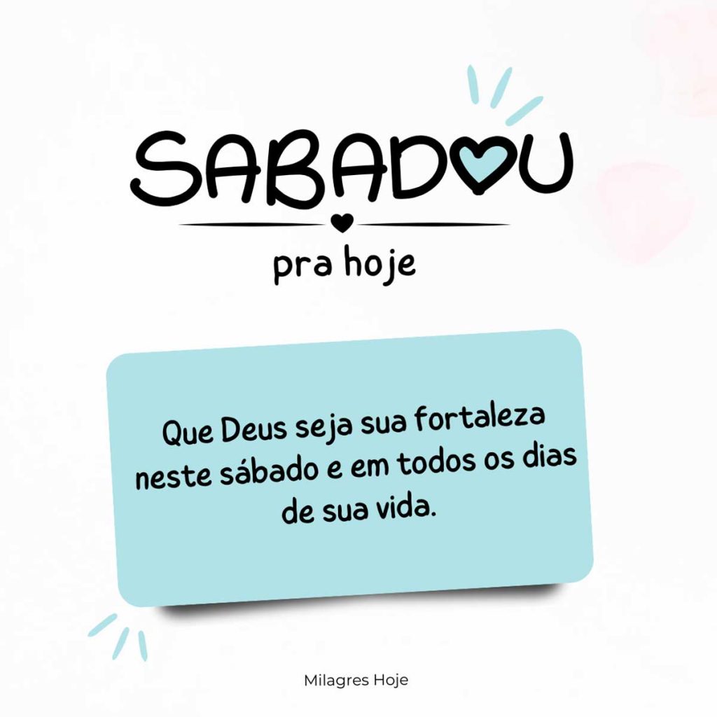 Mensagem de Bom Dia Sabado para WhatsApp1