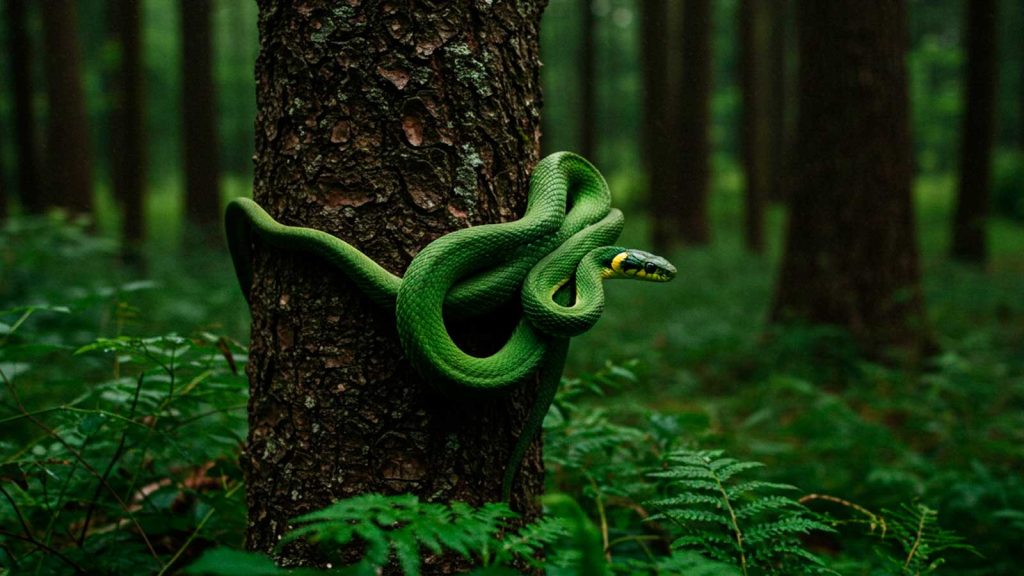 green snake