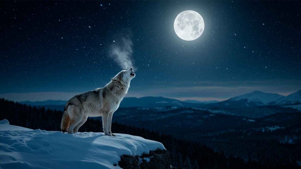 sonhar com lobo uivando