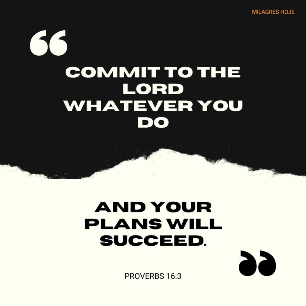 Proverbs 16 3