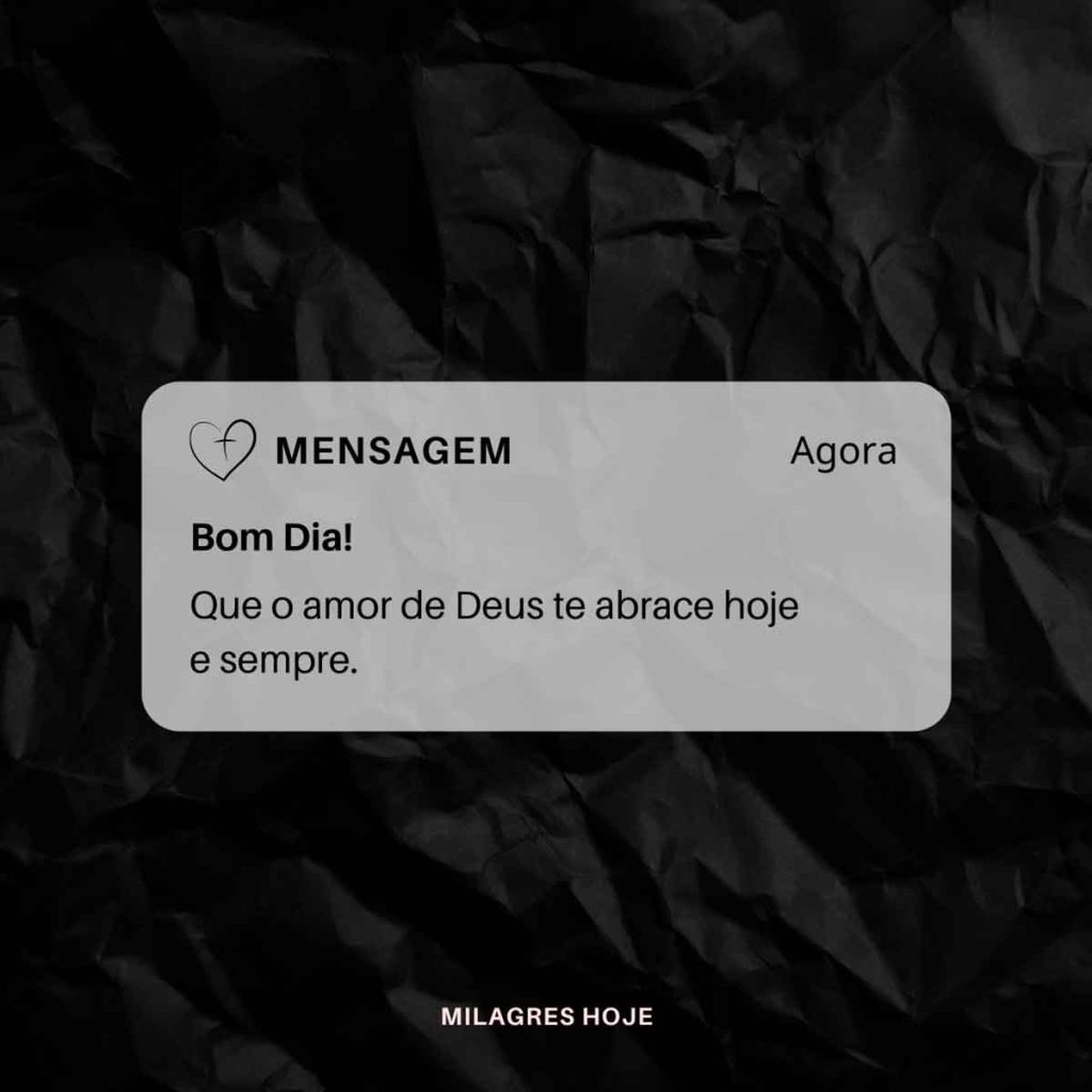bom dia mensagem 1
