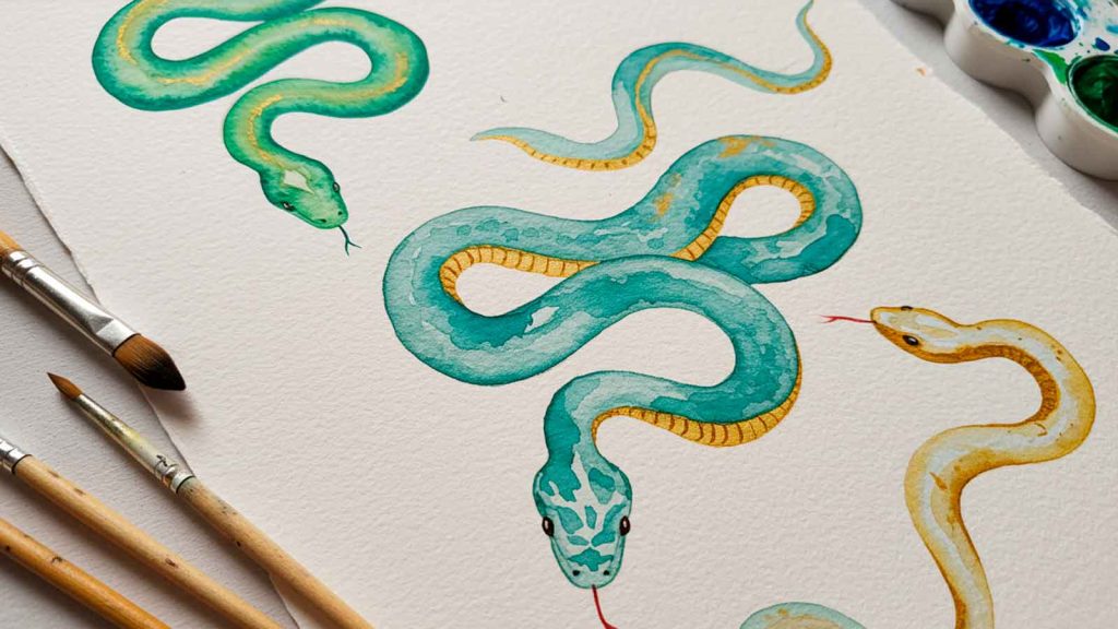 sonhar com varias cobras