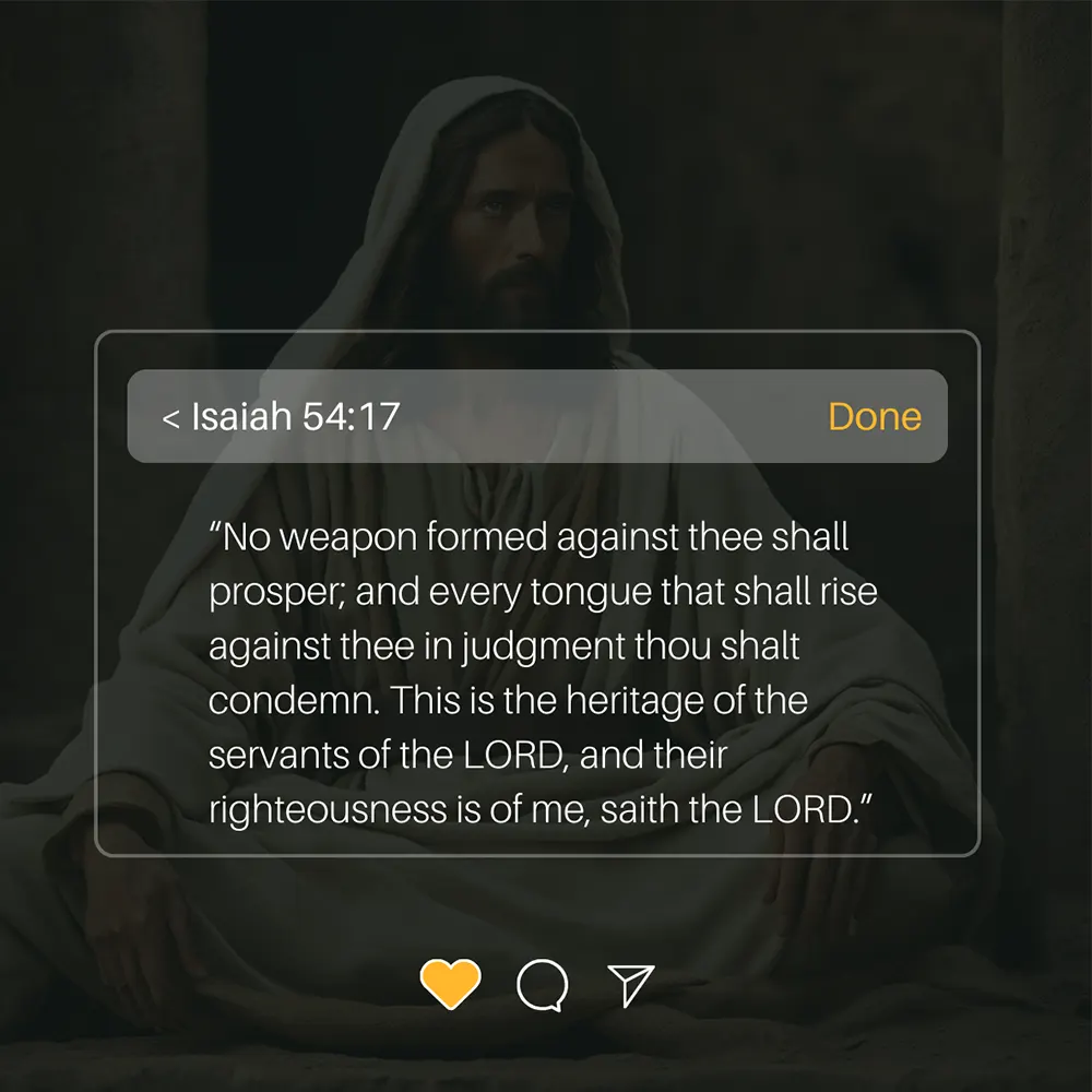 Isaiah 54 17