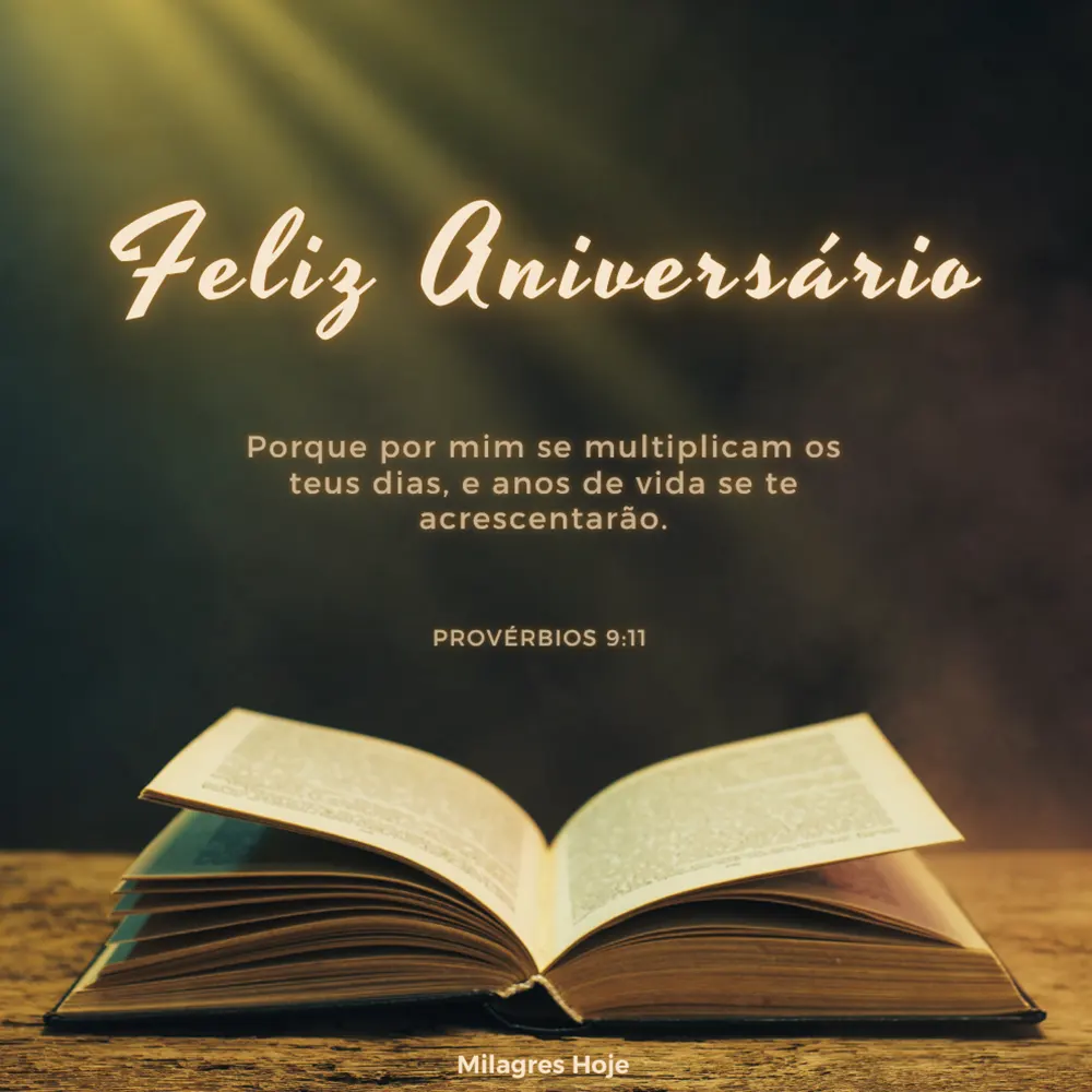 Versiculo para Aniversariante 2