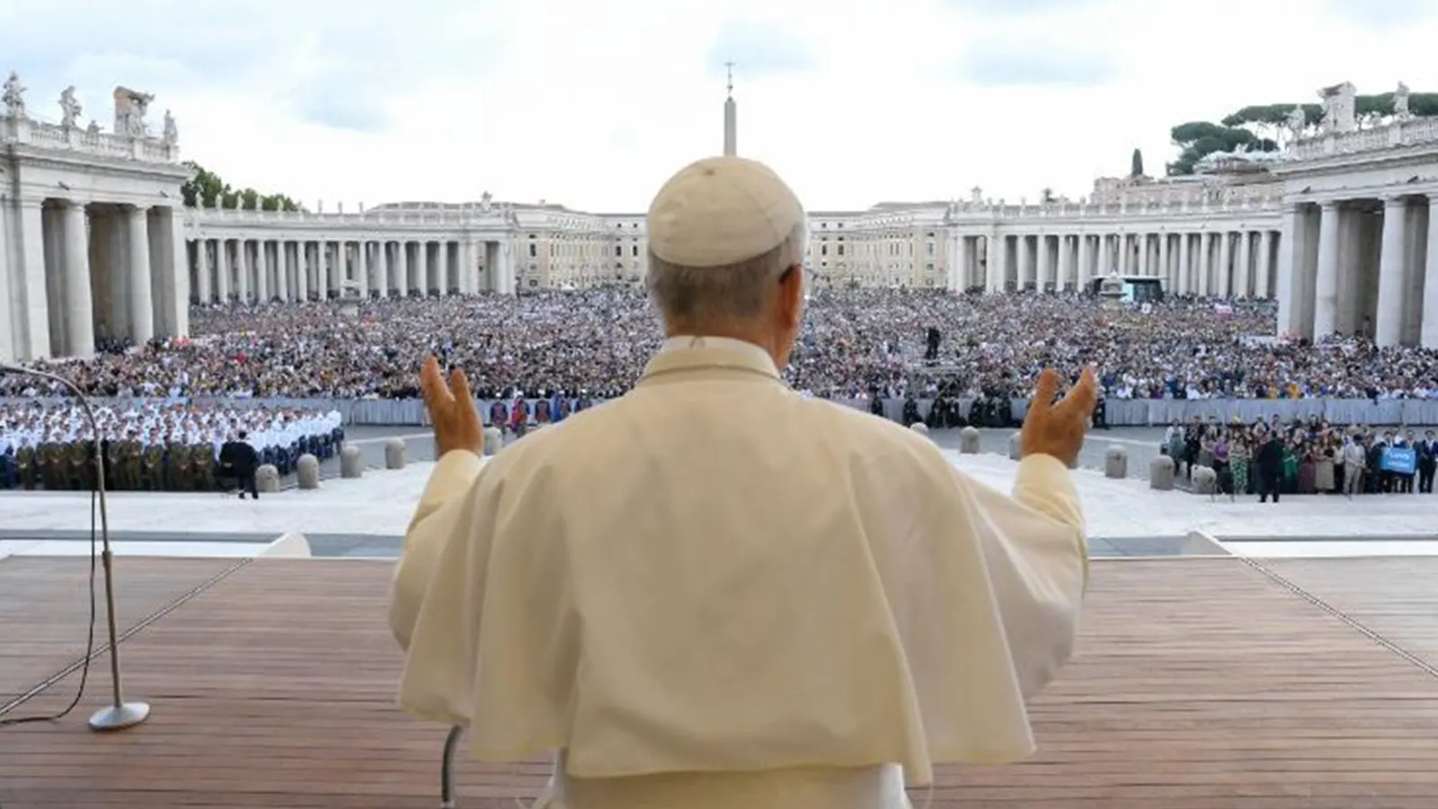 papa convoca terço pela paz