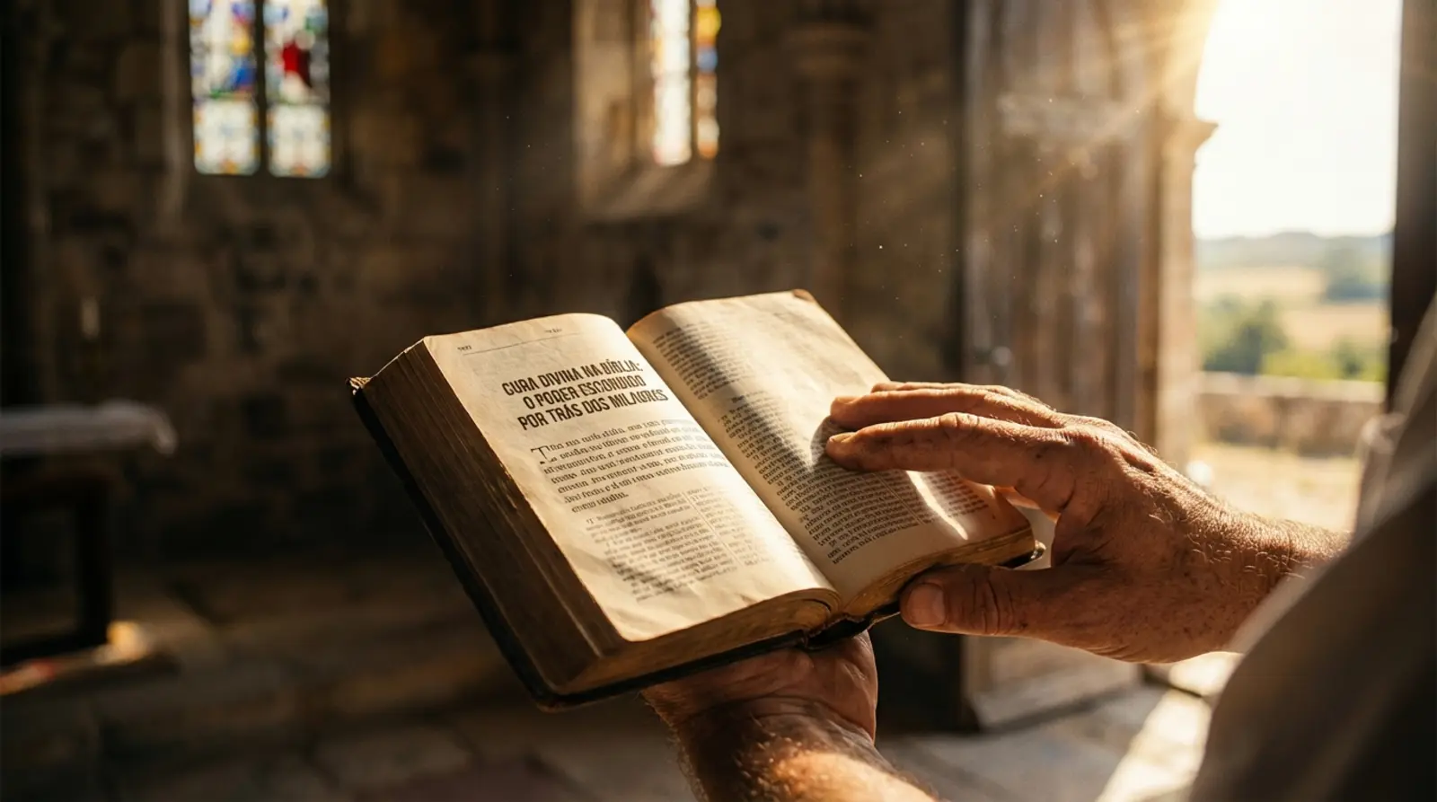 cura divina na byblia